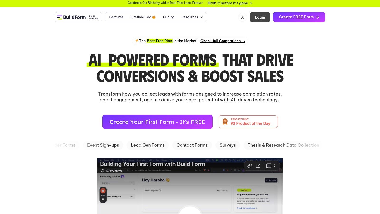 BuildForm